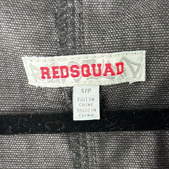 Redsquad Black Button-Up Vest size small - Picture 2 of 10